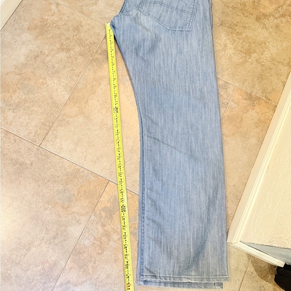 Men’s Denizen Levi's Blue Slim Straight Jeans Classic Denim Style 38x32 - Picture 11 of 12